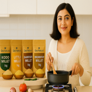 Geo Natural 5-in-1 Millet Combo Pack – A Wholesome Lifestyle in Just ₹999