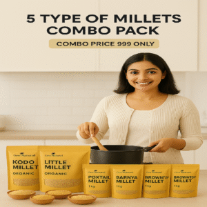 Geo Natural 5-in-1 Millet Combo Pack – A Wholesome Lifestyle in Just ₹999