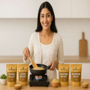 Geo Natural 5-in-1 Millet Combo Pack – A Wholesome Lifestyle in Just ₹999